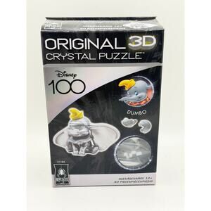 Disney Dumbo 3D Crystal Puzzle By BePuzzled - 40 Pieces Ages 12+ Original Collec